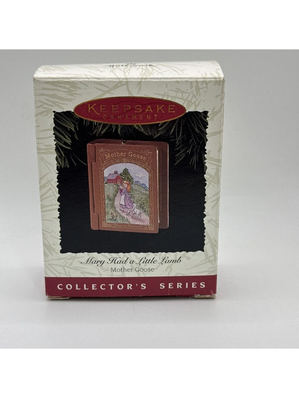 Hallmark Ornament: 1996 Mary had a Little Lamb With Box